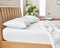 ORIGANAMI ORGANIC COTTON PERCALE SHEET KING - CLOUD - Like New