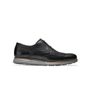 C26470 Cole Haan Men's Original Grand Shortwing Oxford Black Leather/Ironstone - Like New