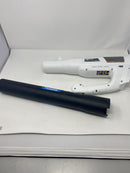 HART 20V 10IN STRING TRIMMER/BAZOOKA LEAF BLOWER COMBO KIT (NO BATTERY) - WHITE - Like New