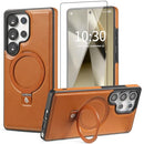 BULLROYE GALAXY S25 ULTRA CASE STAND MAGNETIC MAGSAFE RING NO PROTECTOR - BROWN - Like New