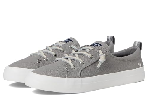 SPERRY WOMEN’S CREST VIBE SNEAKER - SIZE 8 (AU/UK W5.5) (EU W39) - GRAY/WHITE - Like New