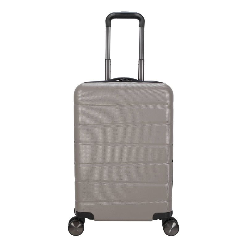 SKYLINE HARDSIDE CARRY ON SPINNER SUITCASE - OXFORD TAN - Scratch & Dent