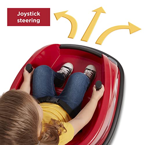 RADIO FLYER 6V BATTERY POWERED BUMPER CAR, ELECTRIC RIDE REMOTE, 971Z - RED - Like New