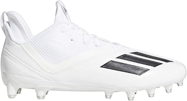 FY8360 Adidas Adizero Scorch Football Cleats White/Black Size 9 Like New