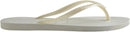HAVAIANAS WOMEN'S SLIM WONDER WOMAN FLIP FLOP SANDAL - SIZE: WOMEN 6 - WHITE - Like New