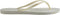 HAVAIANAS WOMEN'S SLIM WONDER WOMAN FLIP FLOP SANDAL - SIZE: WOMEN 6 - WHITE - Like New
