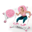 HOPHORSE BALANCE BOARD FOR ADULTS SKI SIMULATOR BALANCE BOARD - WHITE/PINK - Like New