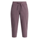 ATHLETIC WORKS WOMEN'S PLUS KNIT CAPRI PANTS, 22" INSEAM SIZE: 2X - PURPLE BEECH - Brand New