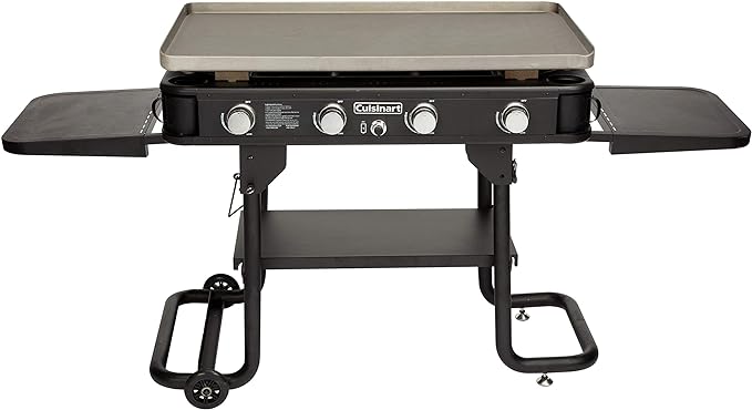 Cuisinart CGG-0036 36" Four Burner Gas Griddle - Black Like New