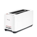 BREVILLE LIFT & LOOK LONG SLOT 4 SLICE TOASTER 1600W BTA630XL - WHITE - Like New