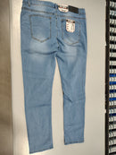 BLU ROCK DENIM BLU ROCK STRETCH SLIM FIT FLEX - SIZE: MEN 36X32 - LIGHT WASH - Brand New