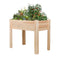 SHINE 36" RAISED GARDEN BED, 5203N - NATURAL - Like New
