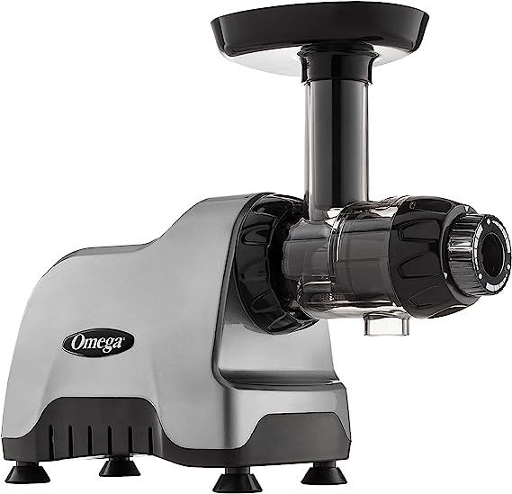 Omega CNC80S Cold Press Juicer Machine 200 W CNC80S - Silver - Scratch & Dent