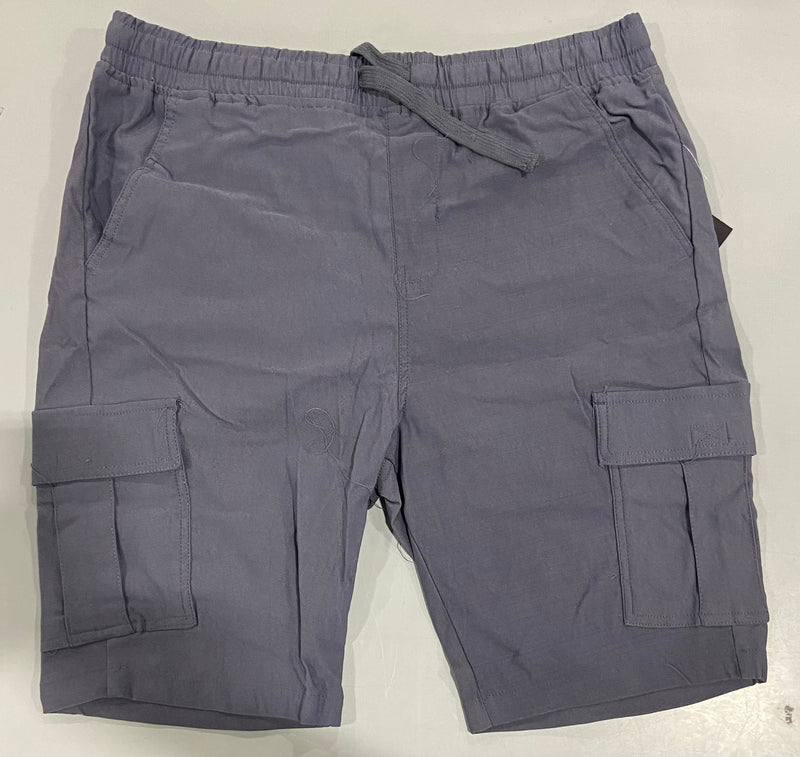 GALAXY BY HARVIC SHORTS WITH CARGO POCKETS - SIZE: MEN XL - GRAY - Brand New