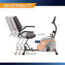 MARCI ME-709 Home Fitness Personal Exercise Bike Adjustable Magnetic Resistance - Like New
