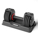 BUXANO Adjustable Dumbbell 25LB Weight, 5 in 1 Weight, Handle, Workout - Black - Like New