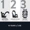 Evenflo Gold Revolve360 Extend All-in-One Rotational Car Seat SensorSafe -Gray - Brand New