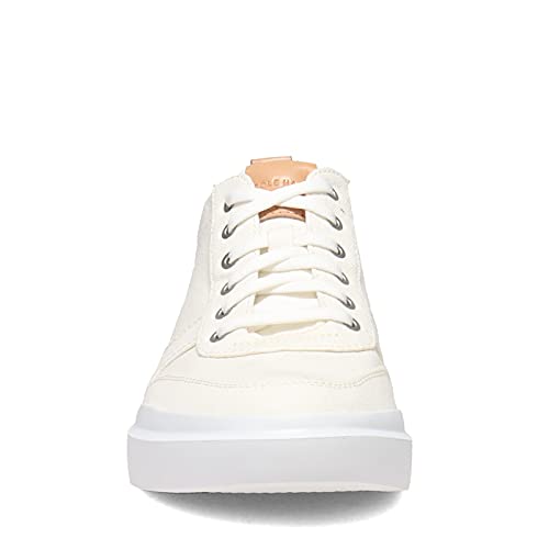 C34713 COLE HAAN MEN'S GRANDPRØ RALLY CANVAS COURT, SIZE 10 IVORY/NATURAL - Like New