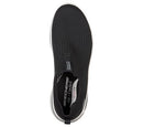 124409 Skechers Women's Go Walk Arch Fit Iconic Black/White 13 Wide - Like New