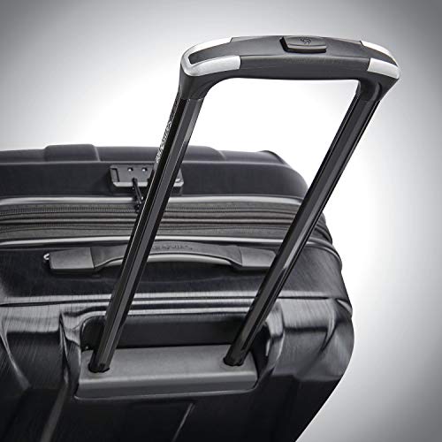 SAMSONITE CENTRIC HARDSIDE EXPANDABLE LUGGAGE SPINNER WHEELS 2-PIECE SET - BLACK - Brand New