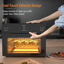 Air Fryer Toaster Oven Combo Fabuletta 10-in-1 Countertop 1800W B09H7FNBC1 - Like New