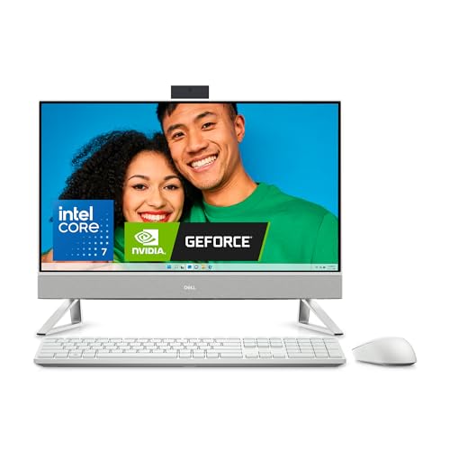 DELL INSPIRON AIO 27" FHD 7 150U 32GB 1TB SSD MX570A I7730-7180WHT-PUS - WHITE Like New