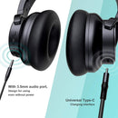 FALWEDI S6 Active Noise Cancelling Headphones - Black - Like New