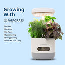 FAFAGRASS INDOOR GARDEN HYDROPONICS GROWING SYSTEM PLANT GERMINATION KIT - WHITE - Like New