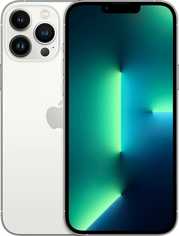 APPLE IPHONE 13 PRO MAX 128GB UNLOCKED MLF33LL/A - SILVER - Like New