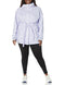 COLUMBIA WOMEN'S HERE AND THERE TRENCH II JACKET - PURPLE TINT DYE - L - Like New