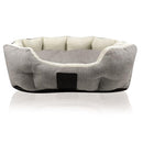 Pet Passion Mello-The Ultra Luxe Bolster Dog Bed with Removable Washable Pillow - Brand New