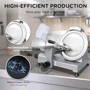 VALLEY SPORTSMAN 10" COMMERCIAL MEAT SLICER MACHINE, 1A-CS110 - SILVER - Like New