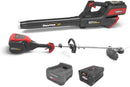 Snapper XD 82V Bundle, String Trimmer, Leaf Blower, 2.0Ah, Charger, 1687885 -Red Like New