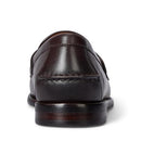 POLO RALPH LAUREN MEN'S PLAID PENNY LOAFERS DARK BROWN/BLACKWATCH SIZE 13 - Like New