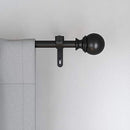 Umbra Diverge Curtain Rod Metal Drapery Rod Extends 28 48" B08CG23QNJ - Bronze - Brand New