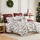 Southshore Fine Living, Inc. Christmas Quilt, King Size, 7-Pc - Like New
