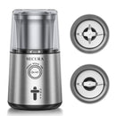 SECURA ELECTRIC COFFEE GRINDER AND BLADE CG9701BA-UL - SILVER - Like New