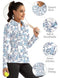 FKEEP WOMEN LONG SLEEVE POLO SHIRT GOLF SPORT TOP ATHLETIC SIZE MEDIUM - Brand New