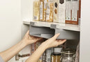 JOSEPH JOSEPH CUPBOARDSTORE UNDER SHELF STORAGE PLASTIC WRAP FILM FOIL - GRAY - Like New