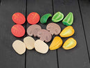 YELLOW DOOR SENSORY PLAY STONES PIZZA TOPPINGS YD1153 - Like New