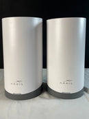 ARRIS SURFBOARD MAX DASH AC3800 TRI-BAND WI-FI 5 MESH SYSTEM 2 PACK - WHITE - Like New