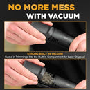 Bell+Howell Vacutrim Professional Beard Trimmer, Vacuum, Cordless - Black - Like New