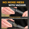 Bell+Howell Vacutrim Professional Beard Trimmer, Vacuum, Cordless - Black - Like New