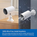 TP-Link  Wireless Outdoor Security Camera, 1080P, C402, White - Like New
