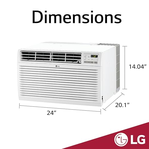 LG 11,800 BTU 230V ELECTRONIC THRU THE WALL AC W/REMOTE LT1236CER - WHITE - Brand New
