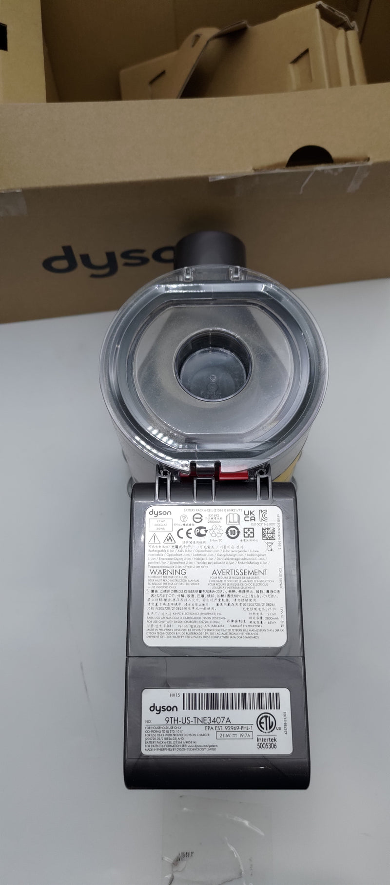 DYSON CAR + BOAT HANDHELD VACUUM CLEANER - SILVER - Like New