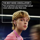 SONY PREMIUM NOISE CANCELLING TRULY WIRELESS IN-EAR HEADPHONES - SMOKY PINK - Like New