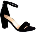 B07BDRT88M Over the Toe Strap Ankle Wrap Strap Heel Open Toe, Black, 8.5 - Brand New