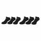NIKE DRI-FIT PERFORMANCE BASIC NO SHOW SOCKS - SIZE: YOUTH 5-7- BLACK - Brand New