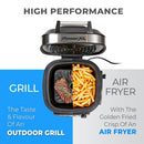 B08L1DDQK9 PowerXL Grill Air Fryer Combo - Silver - Brand New